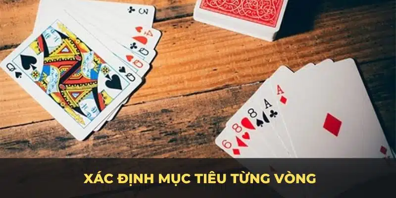 Trong luật chơi phỏm, việc xác định mục tiêu từng vòng giúp bạn biết khi nào nên ăn bài và khi nào nên giữ lại.